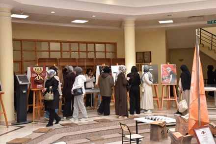 Kütüphanemizde "Sanatın Diliyle Filistin" Fotoğraf Sergisi